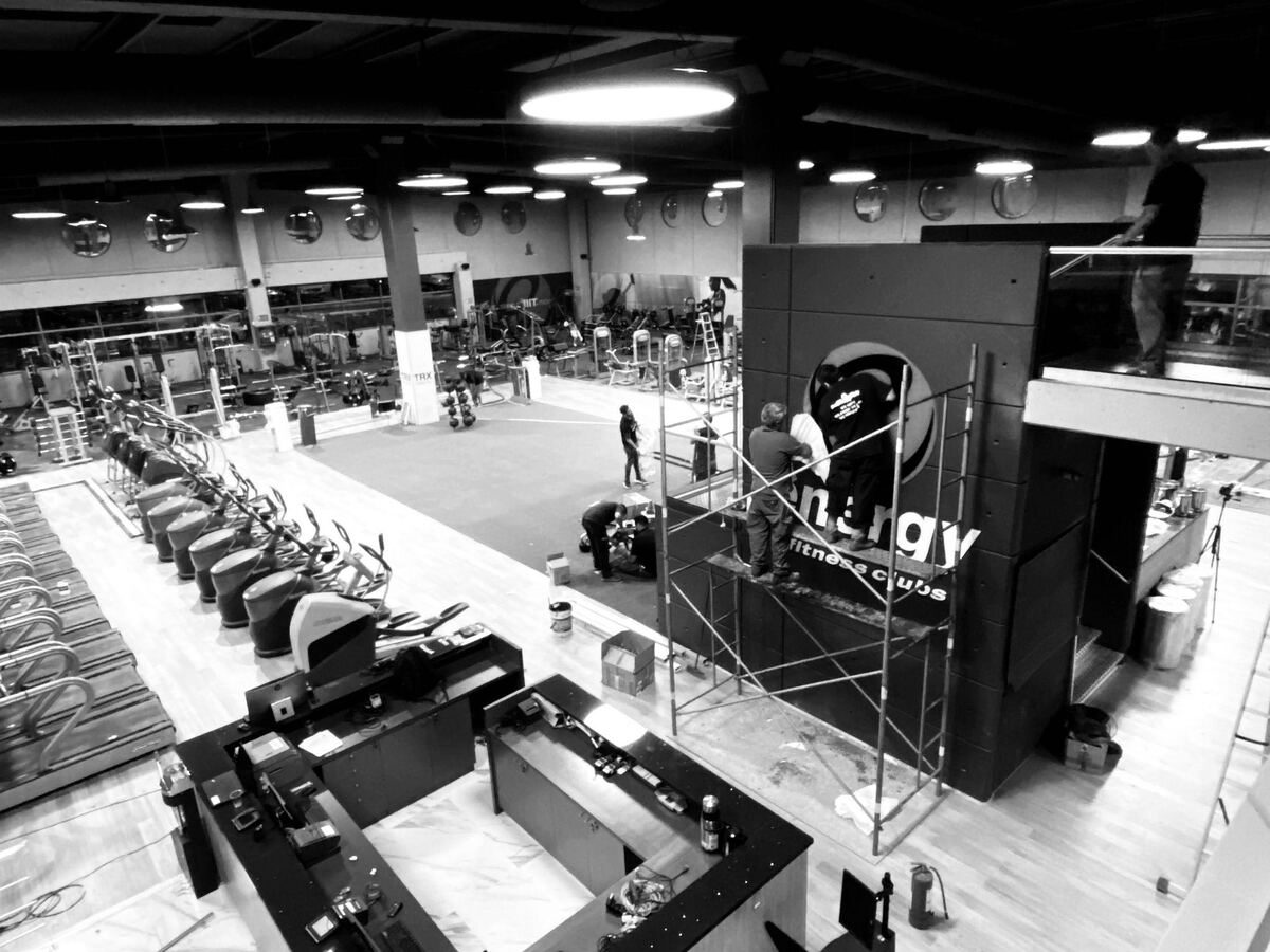 Energy Fitness Clubs — Habilitación de infraestructura deportiva